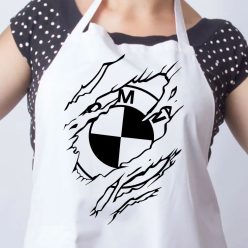 Tépett_mintás_BMW_kötény_Autós_kötények_