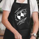 Tépett_mintás_BMW_kötény_Autós_kötények_