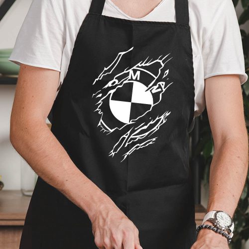 Tépett_mintás_BMW_kötény_Autós_kötények_