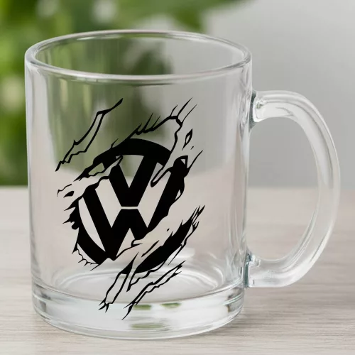 Tépett_Volkswagen_bögre_VW_ajándék_
