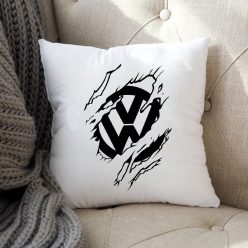Tépett_Volkswagen_párna_VW_ajándék_