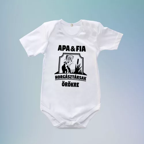 Apa-fia_ajándék_Apa-fia_horgász_baba_body_