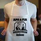 Apa-fia_ajándék_Apa-fia_horgász_kötény_