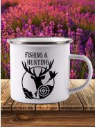 Fishing and Hunting feliratos bögre_Ajándék vadászoknak