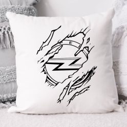 Autós_ajándék_Opel_tépett_logós_párna_