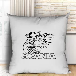 Scania_párna_Ajándék_kamionosoknak_