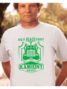 Kamionos póló_Igazi férfi kamiont vezet