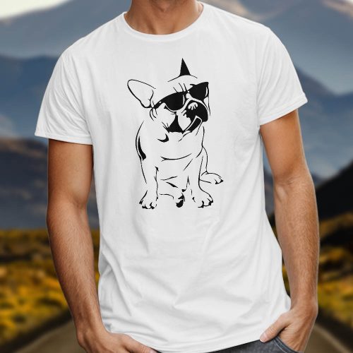 Bulldog_póló_Kutyás_pólók_