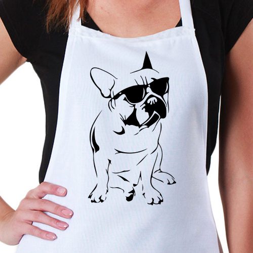 Bulldog_kötény_Kutyás_ajándékok_