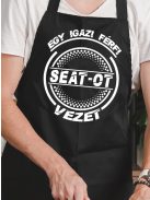 Seat-os kötény_Igazi férfi Seatot vezet