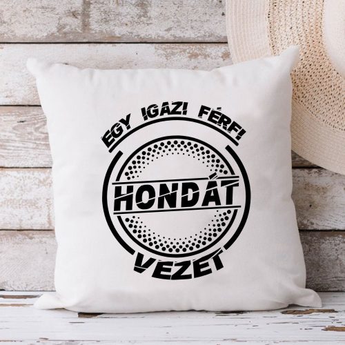 Hondás_párna_Autós_ajándékok__Webshop