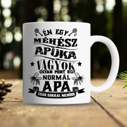 Bögre_méhészeknek_Ajándék_méhész_apukáknak_