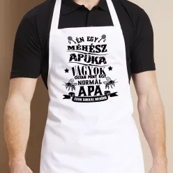 Ajándék_méhészeknek_Kötény_méhész_apukáknak_