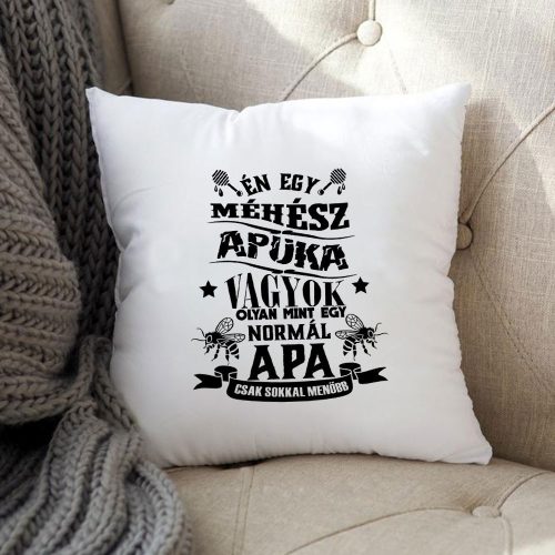 Ajándék_méhészeknek_Párna_méhész_apukáknak_