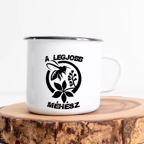 Legjobb_méhésznek_Méhész_feliratos_bögre_
