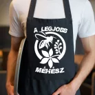 Legjobb_méhésznek_Méhész_feliratos_kötény_