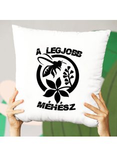 Legjobb méhésznek_Méhész feliratos párna_