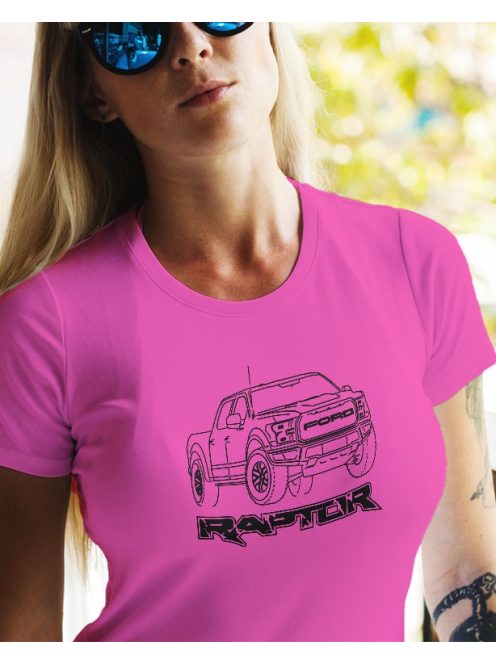 Ford Raptor póló_Fordos női pólók 