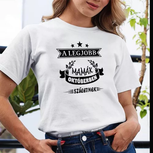Ajándék_szülinapra_Legjobb_mamának_póló_