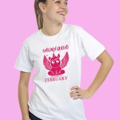 Egyedi_szülinapi_póló_Unicorn_Queens_