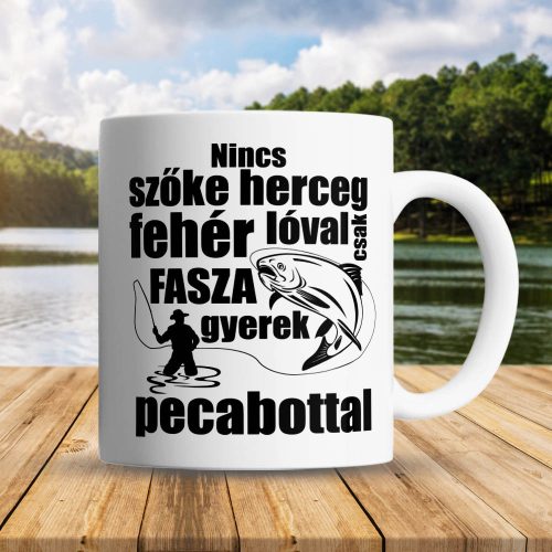 Horgász_bögre_Fasza_gyerek_pecabottal_