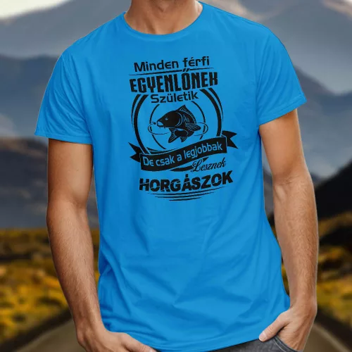 Pecás_póló_Legjobbak_lesznek_horgászok_