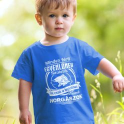 Pecás_gyerek_póló_Legjobbak_lesznek_horgászok