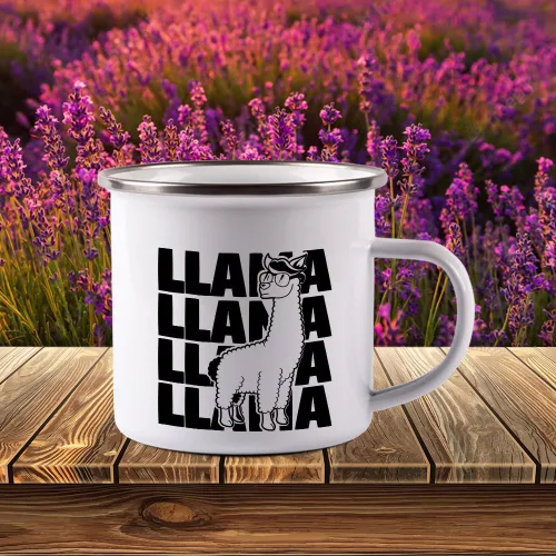 Lámás_ajándékok_Llama_bögre_