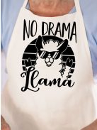 Lámás kötény_No drama Llama