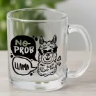 Lámás_ajándékok_No_probLlama_bögre_