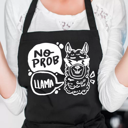 Lámás_ajándékok_No_probLlama_kötény_