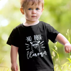 Vicces_lámás_gyerek_póló_No_Prob_Llama_