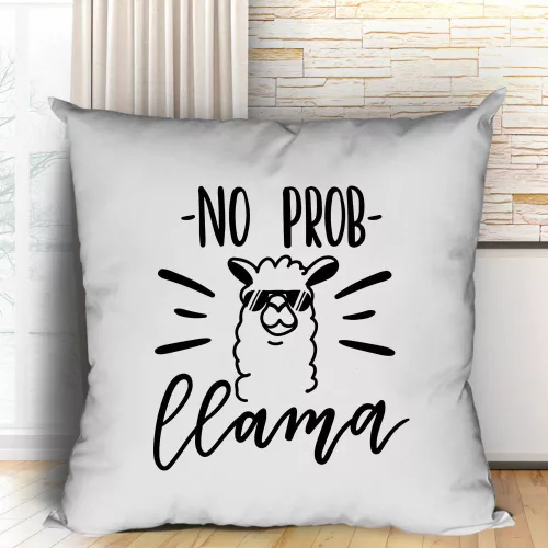 Vicces_lámás_párna_No_Prob_Llama_