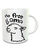 No Prob Llama bögre_Vicces ajándék