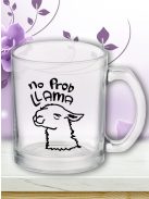 No Prob Llama bögre_Vicces ajándék