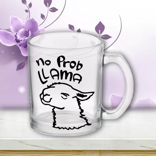 No_Prob_Llama_bögre_Vicces_ajándék_