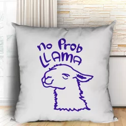 No_Prob_Llama_párna_Vicces_ajándék_