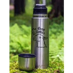 No_Prob_Llama_termosz_Vicces_ajándék_