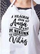 Kötény anyának_Ajándék édesanyáknak_A világnak csak egy anya vagy