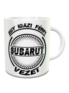 Autós ajándék_Subaru bögre_ Webshop