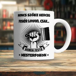 Szobafestő_ajándék_Remek_festő_bögre_