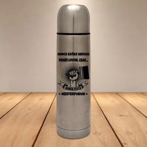 Szobafestő_ajándék_Remek_festő_termosz_