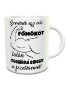 Ajándék főnöknek_Vicces bögre főnöknek 