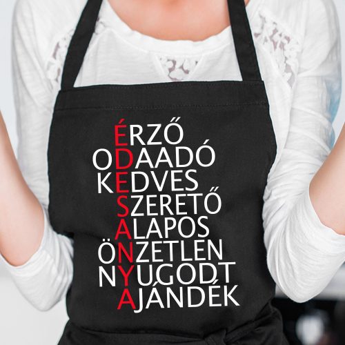 Feliratos_kötény_Édesanya_kötény_