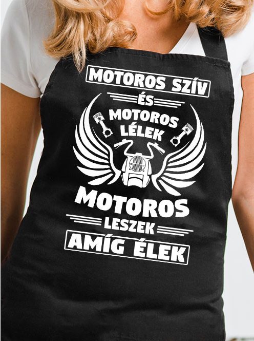 Motoros kötények_Motoros leszek amíg élek