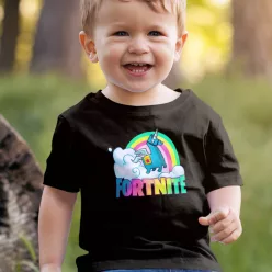 Vicces_ajándékok_Fortnite_gyerek_póló_