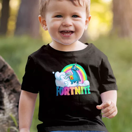 Vicces_ajándékok_Fortnite_gyerek_póló_