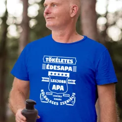 Póló_apáknak_Tökéletes_édesapa__