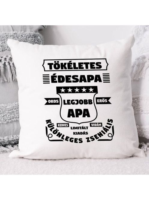 Párna apáknak_Tökéletes édesapa