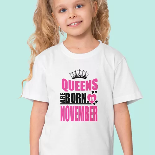 Egyedi_szülinapi_gyerek_póló_Queens_born_in_